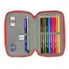 Double Filled Pencil Case 28 Pieces Sonic - Image 3