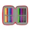 Double Filled Pencil Case 28 Pieces Sonic - Image 4