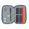 Double Filled Pencil Case 28 Pieces Sonic "Prime" - Image 2