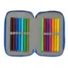 Double Filled Pencil Case 28 Pieces Sonic "Prime" - Image 3