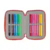 Double Filled Pencil Case 28 Pieces Super Mario "World" - Image 4