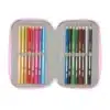 Triple Filled Pencil Case 36 Pieces Frozen "Cool Days" - Image 4