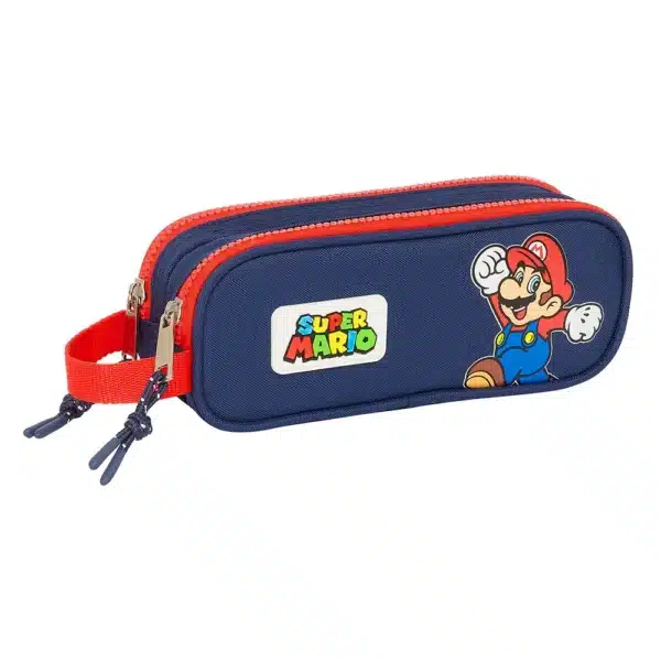 Double Pencil Case Super Mario "World"