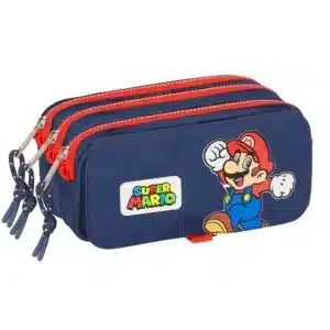 Big Triple Pencil Case Super Mario "World"