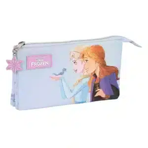 Triple Pencil Case Frozen "Believe"