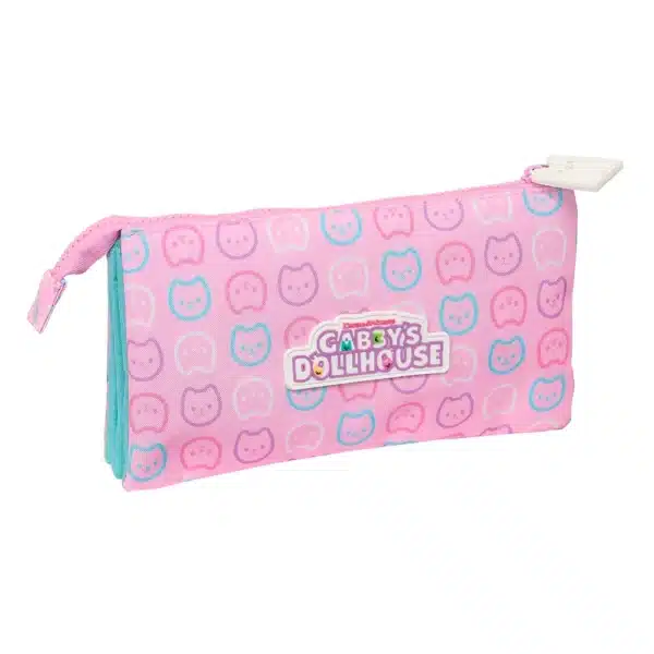 Triple Pencil Case Gabby's Dollhouse "Party" - Image 2