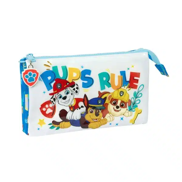 Triple Pencil Case Paw Patrol "Pups Rule"