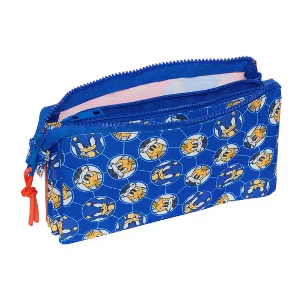 Triple Pencil Case Sonic "Prime" - Image 2