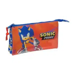 Triple Pencil Case Sonic "Prime"