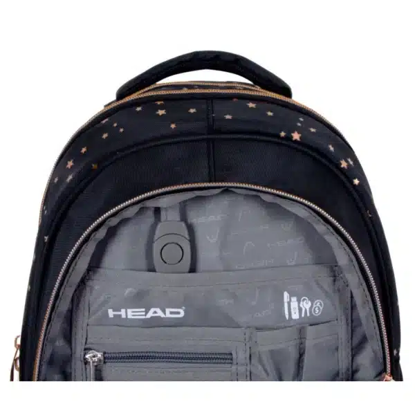 Head Backpack Golden Effect - Image 2