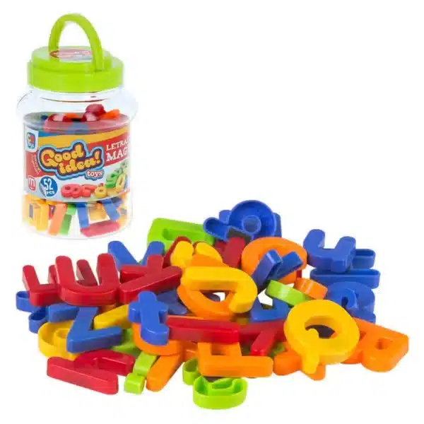 Magnetic Letters & Numbers - 52 Pieces