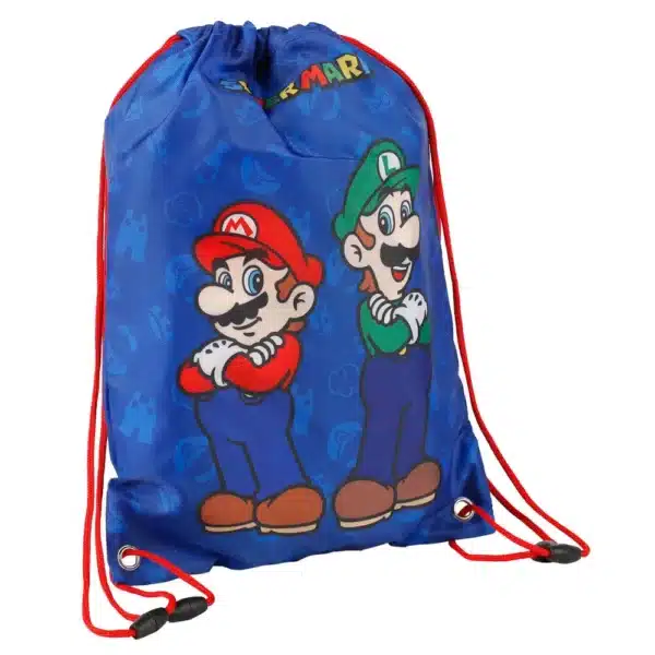 Drawstring Bag Supermario - Mario And Luigi