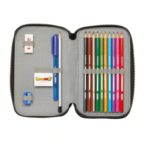 Double Filled Pencil Case 28 Pieces Dragon Ball - Image 2