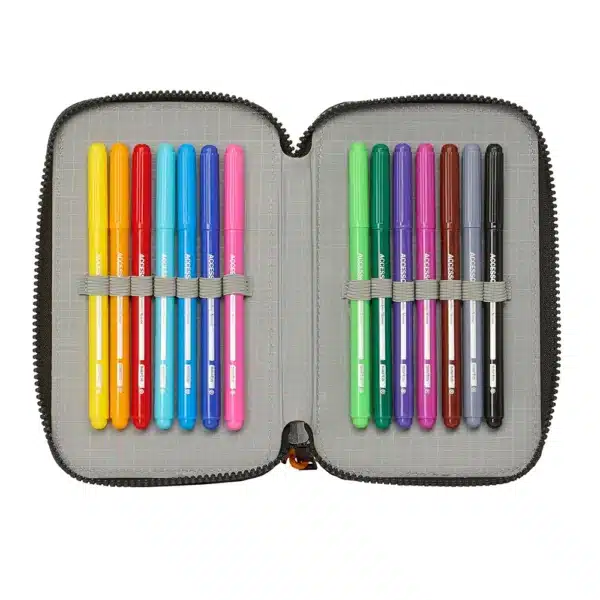 Double Filled Pencil Case 28 Pieces Dragon Ball - Image 3