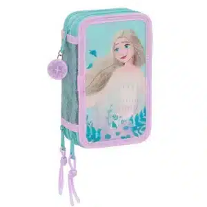 Triple Filled Pencil Case 36 Pieces Frozen "Hello Spring"