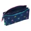 Triple Pencil Case Benetton "Cool" - Image 2