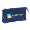 Triple Pencil Case Benetton "Cool"