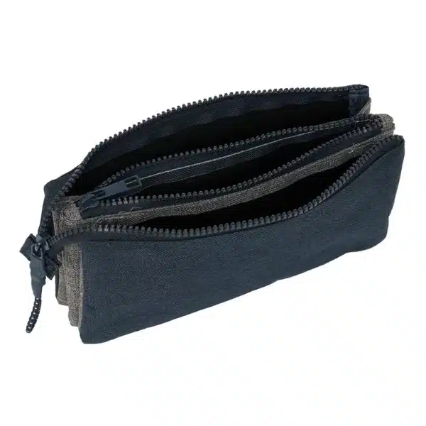 Triple Pencil Case Kappa "Dark Navy" - Image 2