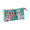 Triple Pencil Case Rainbow High "Paradise"