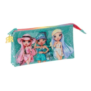 Triple Pencil Case Rainbow High "Paradise"