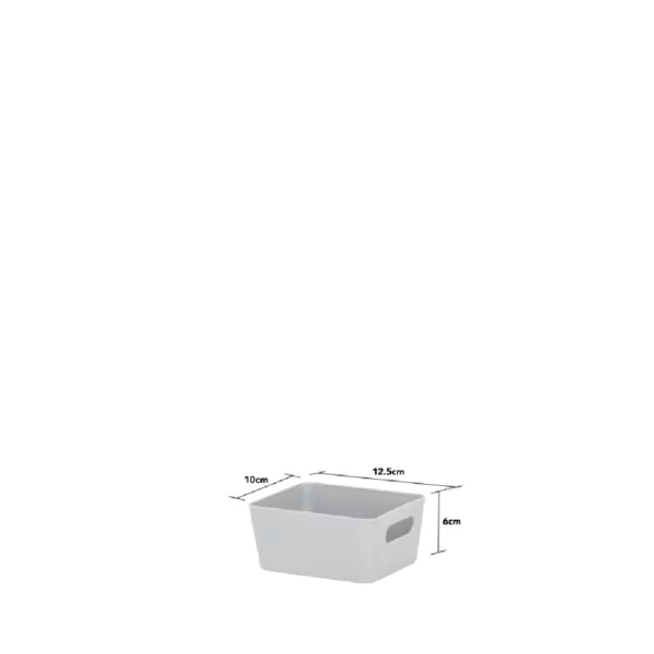 Studio Basket 8.01 Rectangular Grey - Image 3