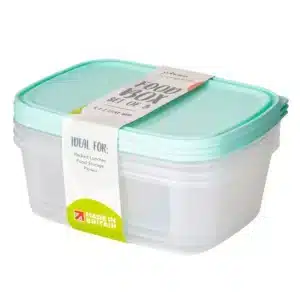 Everyday Set Of 3 2L Food Boxes
