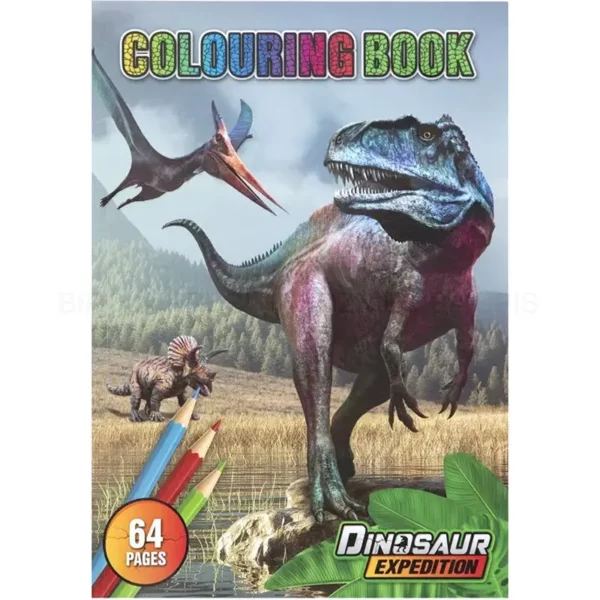 Dino Colouring Book A4 64 Pages