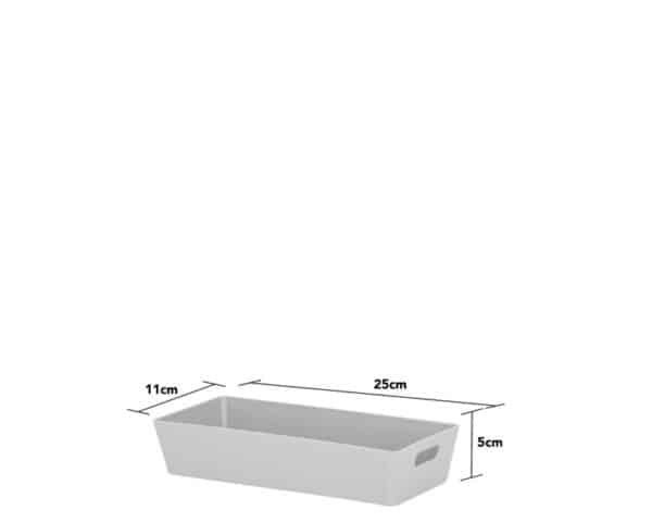 Studio Basket 2.01 Rectangular Cool Grey - Image 2