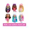 Barbie Extra Mini Minis Doll With Blue Hair, Accessories And Doll Stand - Image 4