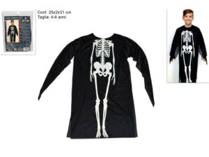 Halloween Skeleton Costume - Boy 4/6 Years