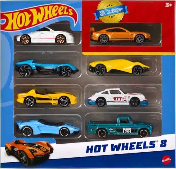 Hot Wheels Cars 8-Pack Assorted