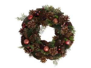 Decorated Christmas Wreath 34cm