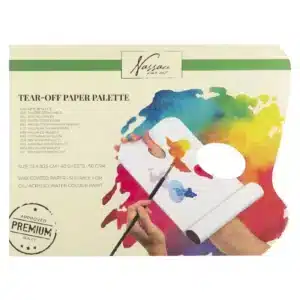 Tear-off Paper Palette, 40 Sheets, 23x30.5cm