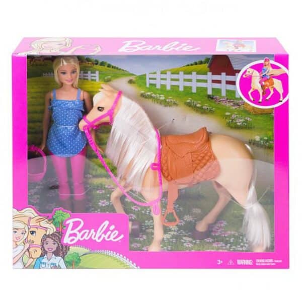 Barbie Horse And Doll