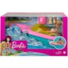 Barbie® Doll and Boat with Puppy and Accessories, Floats in Water
