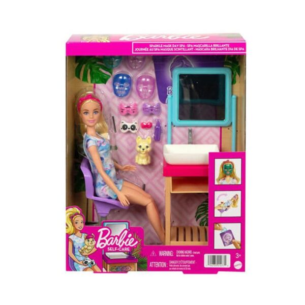 Barbie® Sparkle Mask Day Spa Playset - Image 4