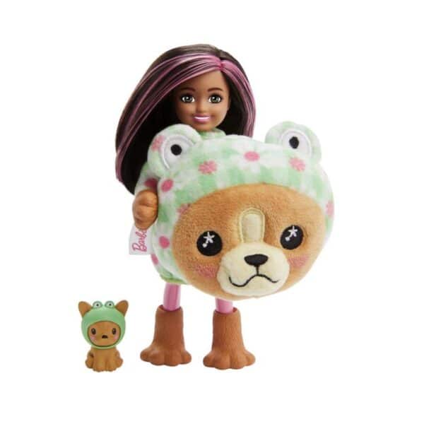 Barbie Cutie Reveal Chelsea Doll & Accessories, Animal Plush Costume & 6 Surprises Including Color Change