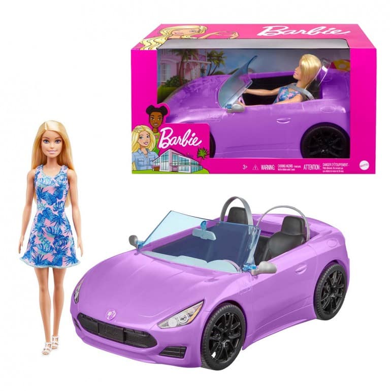 Barbie Doll Coveritable Vehicle Playset Eurocity