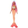 Barbie Mermaid Dolls With Colorful Hair, Tails And Headband Accessories - Image 5