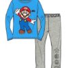Super Mario Long Sleeved Cotton Pyjamas - Image 2