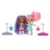 Barbie Extra Mini Minis Doll With Blue Hair, Accessories And Doll Stand - Image 2