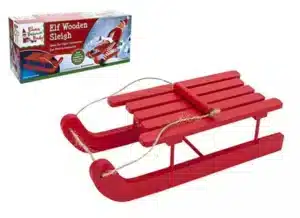 Elf Wooden Sleigh