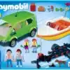 Playmobil Family Van with Boat and Trailer - Image 4