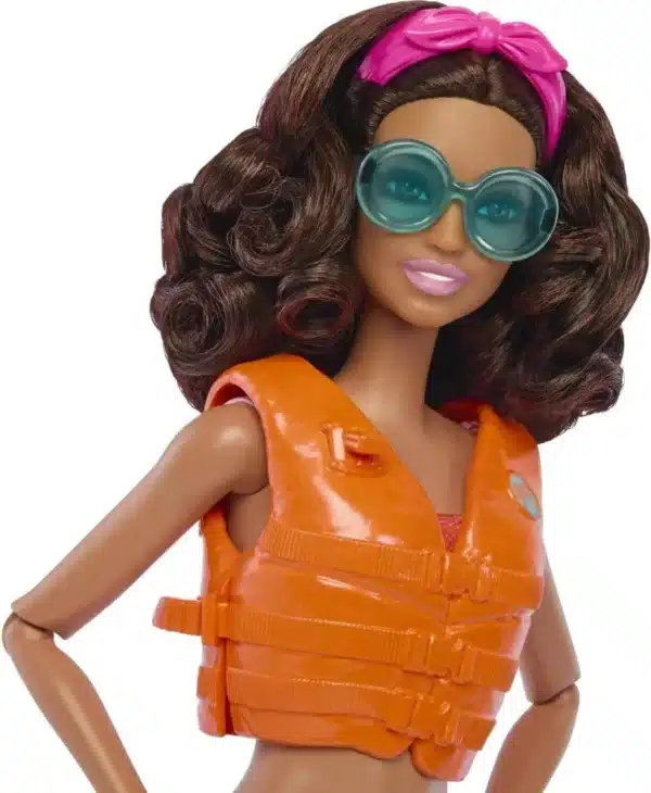 Barbie Doll With Surfboard And Puppy - Image 4