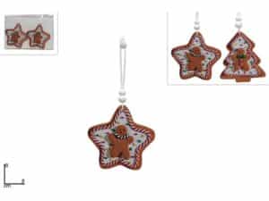 Christmas Decorative Hanging Ornaments  Set 2 Pieces