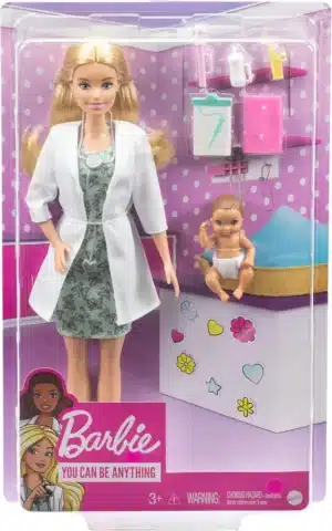 Barbie Baby Doctor Doll Playset