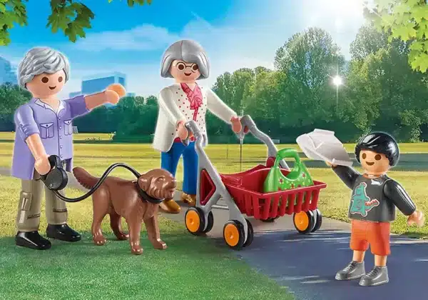 Playmobil City Life Grandparents with Grandson - Image 3