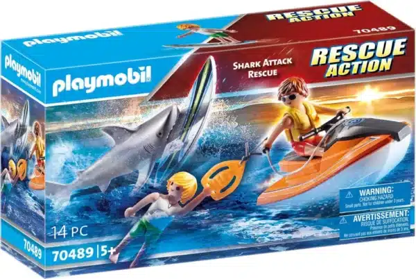 Playmobil Shark Attack Rescue Action 70489