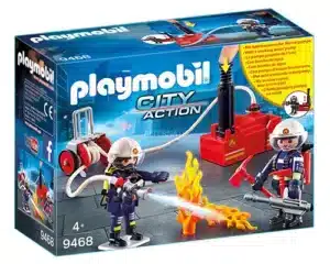 Playmobil Firefighters with water pump