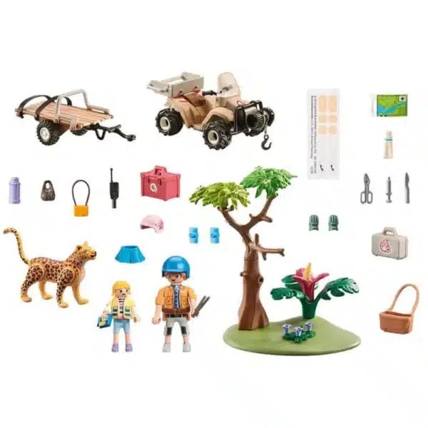 Playmobil Wiltopia The Planet Animal Rescue Quad - Image 2
